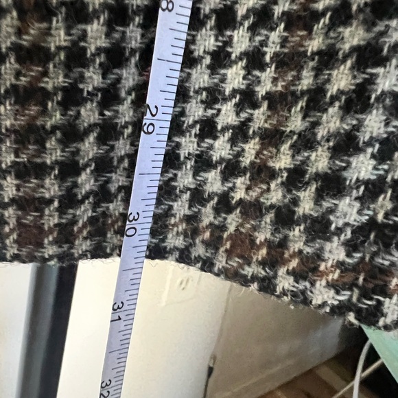 Vintage Chemistry Black and White Houndstooth Wool Blazer - Picture 10 of 12